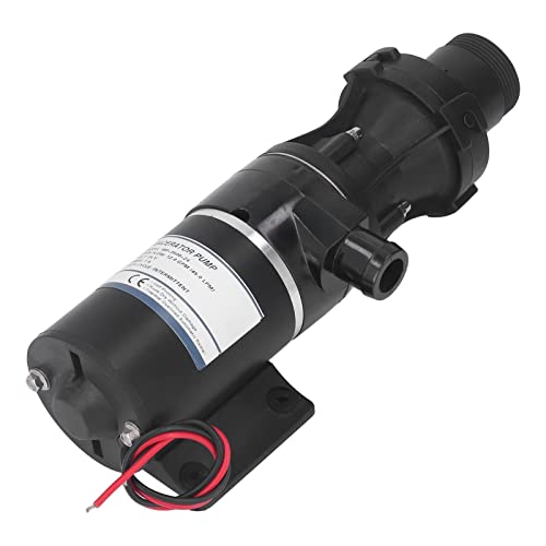 Itonash Abwasser Pumpe, Alle Kupfer Motor Geräuscharm Hohe Leistung mit Macerator und Mehreren Sicherheits Schutz, für RV Marine Boots Toilette Landwirtschaft Liche Bewässerung (DC24V) von Itonash