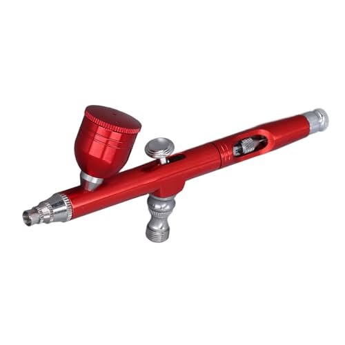 Itonash Airbrush -Pistole, 0,3 Mm Düse 6c Tasse Verstellbares Sprühfarbe mit Gleichmäßigem Sprühen für Modell Malerei Möbel Reparaturwagen Malerei von Itonash