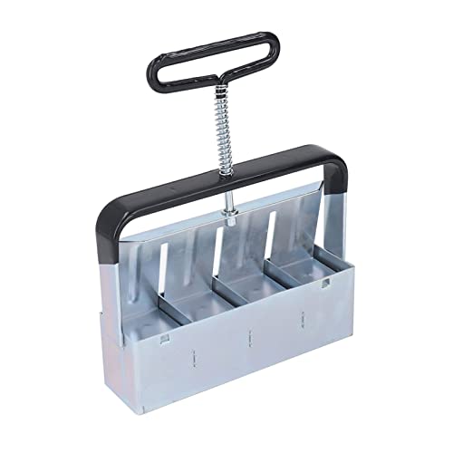 Itonash Bodenblocker, 4 Block Maker Manuelle Handgehalt mit Nicht Schlupfendem Ergonomischem Griff für Sämlinge Stecklinge Pflanzung von Itonash