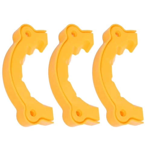 Itonash Bohrerbitschärker, Tragbare Bankschleiferbefestigung mit Kerben für Verschiedene Größen, ABS -Kunststoffmaterial für Winkelschleiferdurchmesser 4 5 6 8 10 12 (3pcs) von Itonash