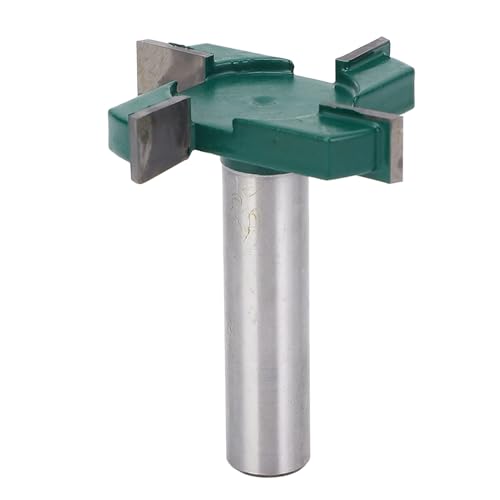 Itonash CNC -Spitzbrettflächen -Router -Bit, 1/2 -Zoll -Schaft 4 Flöte 2 Zoll Schneiddurchschnitt 3/8 -Zoll -Schneidhöhe mit Vergaserbohrer und PTFE -Beschichtung, Zum von Itonash