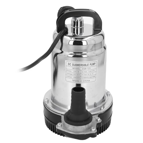 Itonash DC Tauchpumpe, 220 W Hochlift Großer Wasserstromzentrifugal -Laufrad Pumpe mit 1 Zoll 1,5 Zoll 2 Zoll Auslassanschluss für Gartenpool -Poolboot -Aquakultur Itonash DC Tauchpumpe, 220 W Hochlift Großer Wasserstromzentrifugal -Laufrad Pumpe mit 1 Zoll 1,5 Zoll 2 Zoll Auslassanschluss für Gartenpool -Poolboot -Aquakultur von Itonash