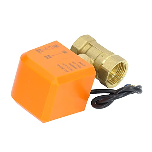 Itonash DN25 2 Way 2 Draht-Elektrokugelventil, Normalerweise Geschlossenes Messingkugelventil mit Synchronem Motor 6 N.m.M, für Kaltes Heißes Wasser DC12-24V IP54 von Itonash