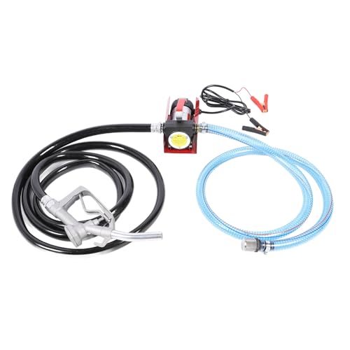 Itonash Derv Transfer Pumpe Kit, 12V Elektrische Kraftstoff übertragungs Pumpe 10GPM Selbst Ansaugend mit Metalls Ieb, für Benzin Kerosin Derv Itonash Derv Transfer Pumpe Kit, 12V Elektrische Kraftstoff übertragungs Pumpe 10GPM Selbst Ansaugend mit Metalls Ieb, für Benzin Kerosin Derv von Itonash