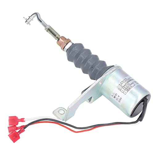 Itonash Dieselmotorstoppmagneten, Kraftstoffpumpenabschaltventil mit Hoher Genauigkeit und Empfindlichkeit für und 1751ES RSV, OEM RSV 1751ES, Modell TOSD 03 039, 12V von Itonash