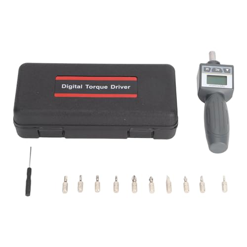 Itonash Digital Torsionsschraubendreher, LCD-Display 1.6-8 Nm mit Hintergrundbeleuchtungsfunktionen Echtzeit-Peakmodus, Zum Anziehen der Ablagerungsschrauben Schnelleinlösungsbits Itonash Digital Torsionsschraubendreher, LCD-Display 1.6-8 Nm mit Hintergrundbeleuchtungsfunktionen Echtzeit-Peakmodus, Zum Anziehen der Ablagerungsschrauben Schnelleinlösungsbits von Itonash