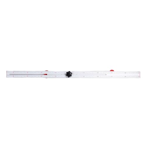 Itonash Einstellbarer T -Quadrat, Multi -Winkel -Lineal mit ABS - für Trockenbau -Installation, Nicht Schlechter Griff Faltbares Design Extruded Aluminiumlegierung 6,35 Mm Dicke von Itonash