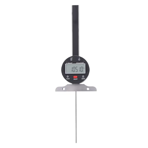 Itonash Elektronische Tiefe, 0,01 Mm Hohe Genauigkeit LCD-Display-Tiefenmeter mit USB-Datenübertragung für Holzbearbeitung Automobilkonstruktion 0-100 Mm Bereich von Itonash
