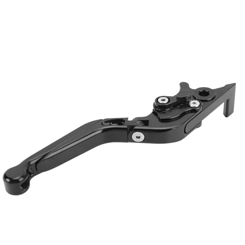 Itonash Faltbare Bremshebel mit T6063 CNC -Aluminium, Einstellung auf Sechs Winkel, Ergonomisches Design, für C125 Super Cub, Super Cub 110, CT125 Cub, DAX125 ST125 (Schwarz) von Itonash