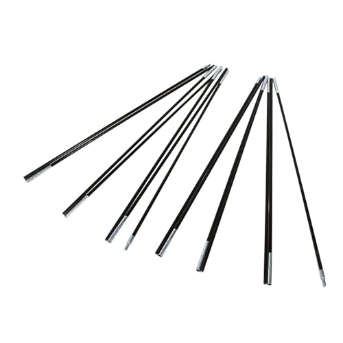 Itonash Faltbare Zeltstange, Faserglasstange, Haltbares Stützrahmen -Kit mit Kabelschnur für Camping -Zelt -Ersatzteile Ideal für Outdoor -Sportarten von Itonash