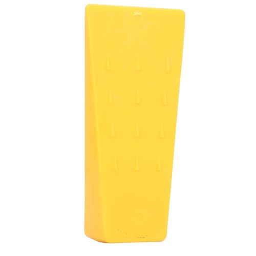 Itonash Felling, 5,5 -Zoll -ABS -Holzspaltkeil mit Gezackten Widerhaken Zum Schneiden und Protokollieren von Baum, Leicht und Robust (Gelb) von Itonash