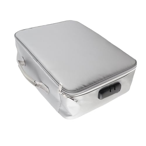 Itonash Feuerfeste Dokumenten Tasche, 2-Wege-Zip 2000-Widerstands-Organisator mit Kombination Schloss für die Aufbewahrung von Reisepässen für das Home-Office-Auto Itonash Feuerfeste Dokumenten Tasche, 2-Wege-Zip 2000-Widerstands-Organisator mit Kombination Schloss für die Aufbewahrung von Reisepässen für das Home-Office-Auto von Itonash