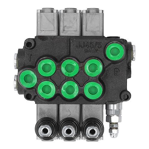 Itonash Hydraulisches Richtungssteuerventil, 16,2 MPa Hochdruck mit Reset -Feder, für Gabelstapler -Sanitärfahrzeuge Elektrische Dreirad -LKWs von Itonash