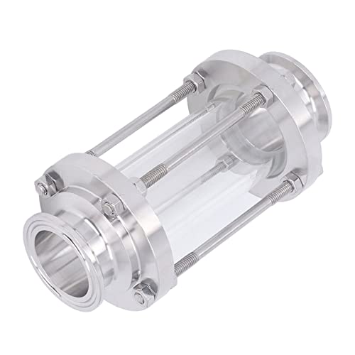 Itonash In Line Sight Glass, SUS304 Edelstahl Sanitär Glas mit -Ende für Lebensmittel Milch Pharma Industrie, 360-Grad-Ansicht (Flussrohr OD 32 mm) von Itonash