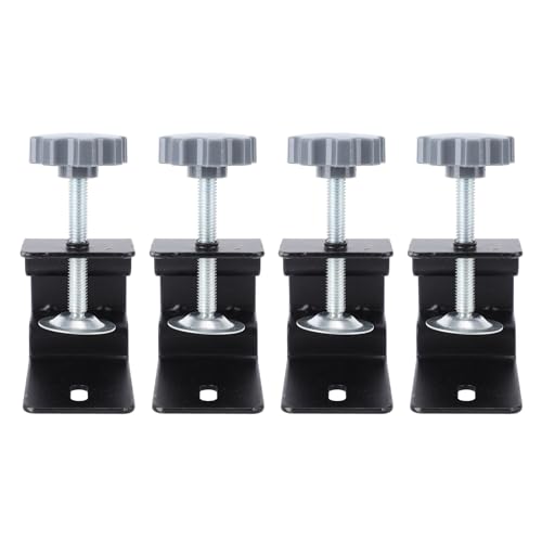 Itonash Installationsklemmen der Schublade, 4pcs 2,45 Mm Verdickte Verstellbare Schrankschubladen -Fixklemme mit Edelstahlbeschichtung, für Tische Bänke Trolleys von Itonash