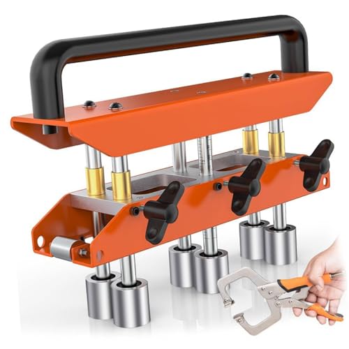 Itonash Kantenrolle Bender, 0-90 Grad 3 Station Blechbiege Werkzeug mit V-Formrolle für Dachmaterialien Stahl Aluminium Kupfer Itonash Kantenrolle Bender, 0-90 Grad 3 Station Blechbiege Werkzeug mit V-Formrolle für Dachmaterialien Stahl Aluminium Kupfer von Itonash