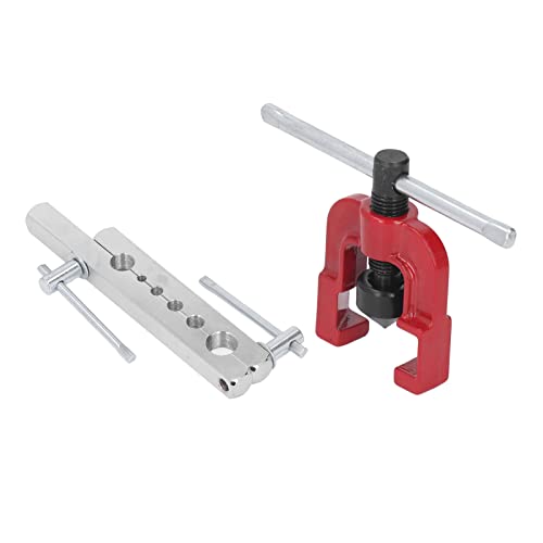 Itonash Kupferrohr -Flacking -Werkzeug, Zinklegierung Aluminium -Rohrflackwerkzeug mit Jig, für Biegebremsenbremsen -Fuel Linien Garagen Workshops Itonash Kupferrohr -Flacking -Werkzeug, Zinklegierung Aluminium -Rohrflackwerkzeug mit Jig, für Biegebremsenbremsen -Fuel Linien Garagen Workshops von Itonash