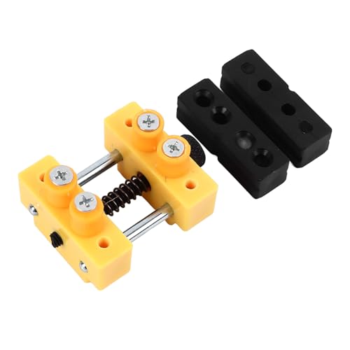 Itonash Mini Carving Schrauteklemme, Aluminiumlegierung Kompakte Holzbearbeitungsstreifen mit Schraubenzubehör, für 0-55 Mm Runde Quadrat-unregelmäßige Objekte Juwely Uhren Modelle Itonash Mini Carving Schrauteklemme, Aluminiumlegierung Kompakte Holzbearbeitungsstreifen mit Schraubenzubehör, für 0-55 Mm Runde Quadrat-unregelmäßige Objekte Juwely Uhren Modelle von Itonash
