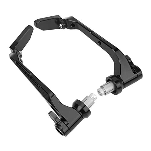 Itonash Motorradbremskupplungshebelschutz, Hochfestige Aluminiumlegierung des Resistenten Schlagschutzproblems mit 22 Mm Lenker für -Triumphmodelle (Schwarz) von Itonash