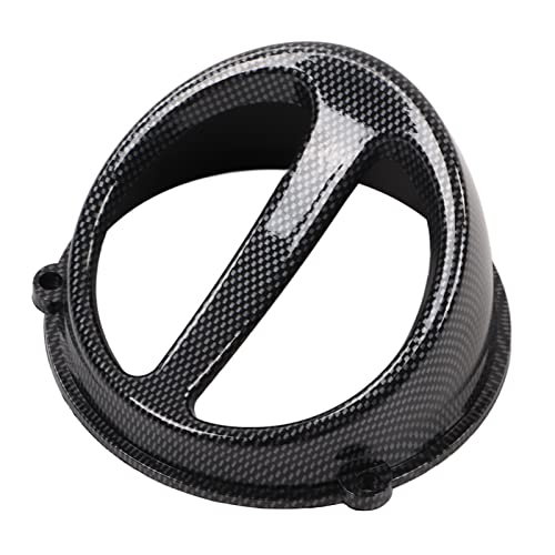 Itonash Motorradluft -Schaufelabdeckung Kohlefaserstil Ersatz GY6 152qmi 157qmj, Leichtgewicht und Einfach zu Installierende Upgrade -Luftstrom für Kühlere Fahrt, Premium -ABS -Material von Itonash