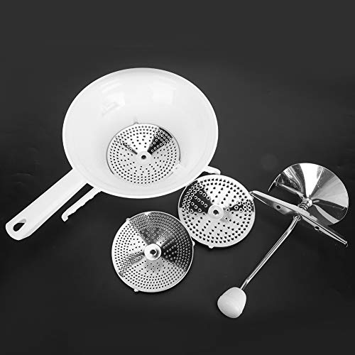 Itonash Multifunktionales Manuelles Lebensmittelmühle, 3 Austauschbare Scheiben für Feines, Mittel Grobe Mischung, Ergonomisches Griff -Leckdosen -Design, für Süßkart Itonash Multifunktionales Manuelles Lebensmittelmühle, 3 Austauschbare Scheiben für Feines, Mittel Grobe Mischung, Ergonomisches Griff -Leckdosen -Design, für Süßkart von Itonash