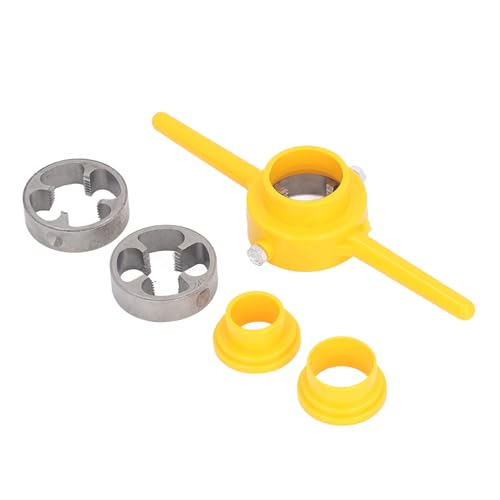 Itonash PVC-Rohr-Thread, 3-Größen ABS-Legierter Stahl NPT Gewinde Hahn Druckset mit Glatter Oberfläche für PVC-PPR-Rohrleitungen -Reparaturen von Itonash