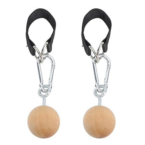 Itonash Pull -Up -Ball, Training Pull -Up -Ball, Holzarmkraft Trainer mit Neutralem Grip Griff, Zubehör für das Fitnessstudio für das Heimtraining für das Heimtraining von Itonash