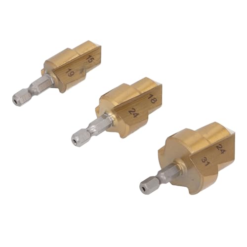 Itonash Rohrflügelbohrbohrbit Set, 3pcs Hochgeschwindigkeits -Stahl -PPR -Rohr - -Bits mit 1/4 Zoll Sechskant Shank für PPR PVC -Kunststoffrohre Itonash Rohrflügelbohrbohrbit Set, 3pcs Hochgeschwindigkeits -Stahl -PPR -Rohr - -Bits mit 1/4 Zoll Sechskant Shank für PPR PVC -Kunststoffrohre von Itonash