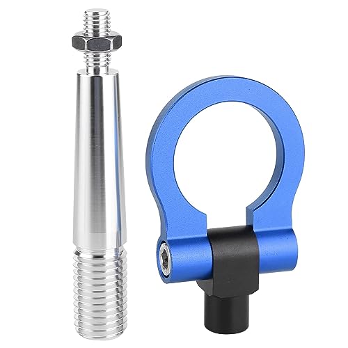 Itonash Schlepptauhaken für GTR/R35/370Z/Juke, Schrauben Sie Beim Schleppring der Strecke Rennsport für FX35 FX45 FX50 QX70, FALDABLE BEI. (Blau) von Itonash