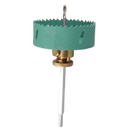 Itonash Schnellleitungslochöffner, 7,5 -Mm -Sechskant -Shank -Bohrer mit 125 Mm Staubabdeckung, für Gipskarton Deckendecke Massivholz -Holz -MDF -Kunststoff -Acrylblätter (100 mm) von Itonash