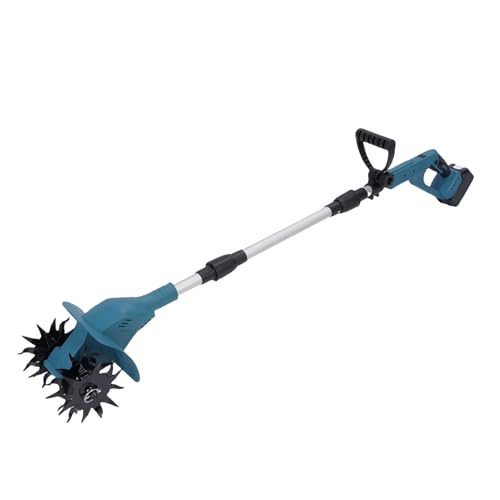 Itonash Schnurloser Handheld -Pinne, 500W Elektrorte Kultivierer mit 2 X 5000 -mAh -Batterie und Digitales Display für den Gartenbodenanbau (EU -Stecker) von Itonash