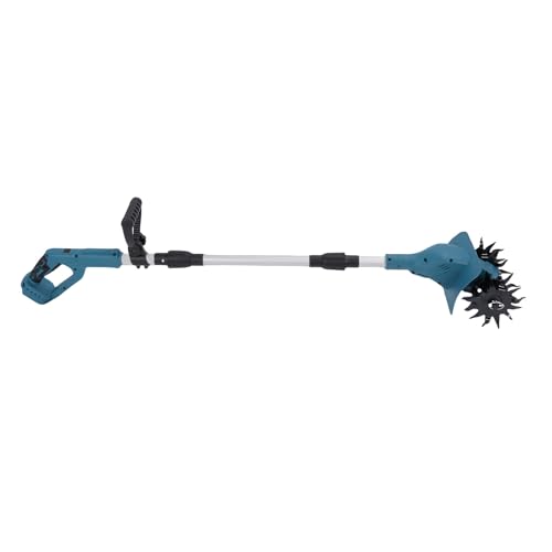 Itonash Schnurloser Pinselanbauer, 500W Electric Garten Pinne mit Digitalen Display- und Sicherheitstaste für BL1815 BL1820 18-21V Lithiumbatterie von Itonash