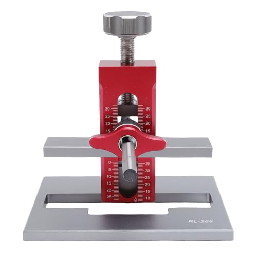 Itonash Schranktür -Montage -Jig, Aluminiumlegierung mit Schnellanpassungsknopf und Verriegelungsstange, Klare Skala für die Wandbase der Rahmenlosen Schränke und Handlosen Türen Itonash Schranktür -Montage -Jig, Aluminiumlegierung mit Schnellanpassungsknopf und Verriegelungsstange, Klare Skala für die Wandbase der Rahmenlosen Schränke und Handlosen Türen von Itonash