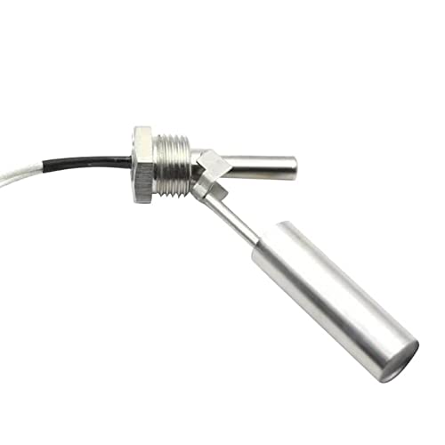 Itonash Schwimmerschalter, Edelstahl -Flüssigkeitsspiegelregler mit Hochdruckbeständigkeit für Öltankwasserspender Warmwasserbereitschaft Luftbefeuchter, 220 V 50w von Itonash