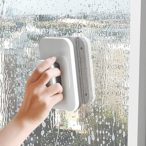 Itonash Starke Magnetkraft, Doppelseitiger Hochsicherheitsfensterreiniger (Magnetfensterreiniger) für 3-10 Mm Gläser, Großer Griff, Praktisches Werkzeug für von Itonash