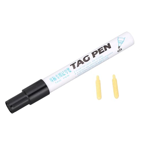 Itonash Starke Penetration, Wasserdichtes, Schwarzes Tintenohr -Tag -Stift mit Permanenten Markierungen für Schweinkuh Schafe, Tragbar, Einfach Zum Schreiben von Markierungen auf von Itonash