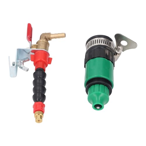Itonash Staubentfernung Wassersprühgerät, 10m Rohr -Universal -Stecker Düsenkühlmittel -Nebelsystem mit Edelstahlhalterung Zum Schneiden von Maschinenwinkelmühle von Itonash