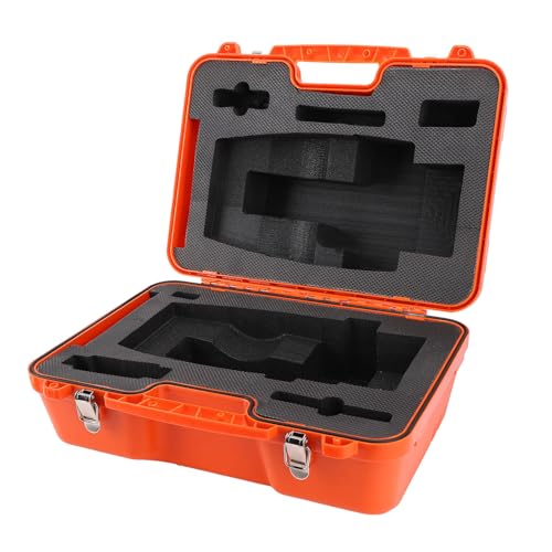 Itonash Total -Station -Tragetasche, Robustes PP -Material Double Lock Design Leichtes Vermessungsinstrument mit Hoher Hartnäckigkeit für Theodolits -Pegel -Prisma -Set von Itonash