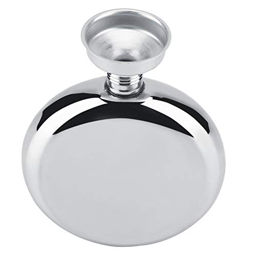 Itonash Tragbarer Weinflächenkolben aus Edelstahl, 5oz mit Gutem Versiegelung und Elegantem Design, Männliche Geschenke für Camping, Picknick, Angeln, Reisen von Itonash