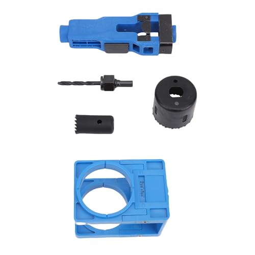 Itonash Türverriegelungs -Installations -Kit, Präzises Tor -Meißelwerkzeug für Holztüren mit Edelstahlblättern, Passt 1 3/8 Zoll und 1 3/4 -Zoll -Türen 2 3/8 Zoll und 2 3/4 -Zoll von Itonash