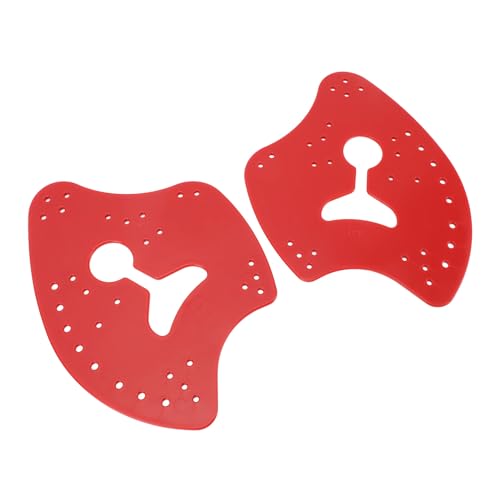 Itonash Verstellbare Schwimmpaddel Handflosspaddel für Männer Frauen Kinder, Gebaut mit PP -Silikon, Dual -Side -Design, Axtform für Effizienz, Ideal für Trainingshilfe (S Größe) von Itonash