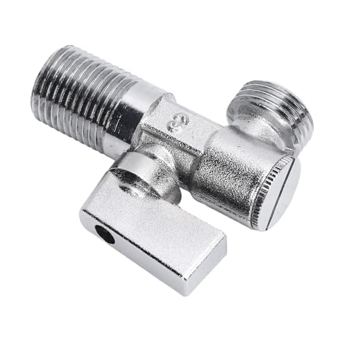 Itonash Winkels Toppventil, Messing 1/4 Viertel Dreh Kugel Ventil mit Massivem Metall Griff, G1/2-Zoll Einfädel für Waschbecken Badezimmer Toilette Küche Itonash Winkels Toppventil, Messing 1/4 Viertel Dreh Kugel Ventil mit Massivem Metall Griff, G1/2-Zoll Einfädel für Waschbecken Badezimmer Toilette Küche von Itonash