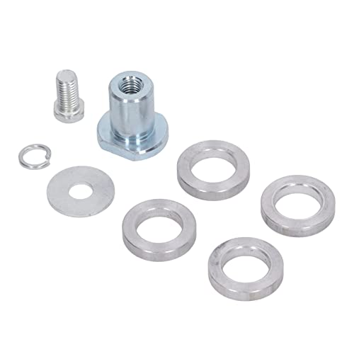 Itonash Winkelschleiferadapter, Aluminium -Legierungsschlitzmaschine Umrechnungskopf mit Schraubenlagern Unterlegscheiben für Schlitzwandziegel Fliesen (M10) von Itonash