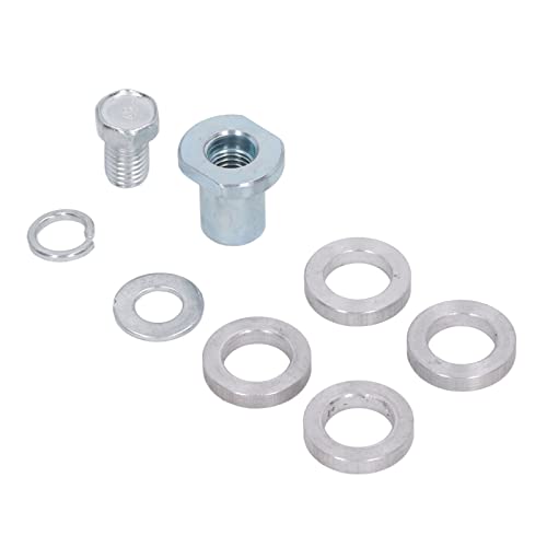 Itonash Winkelschleiferadapter, Aluminium -Legierungsschlitzmaschine Umrechnungskopf mit Schraubenlagern Unterlegscheiben für Schlitzwandziegel Fliesen (M14) von Itonash