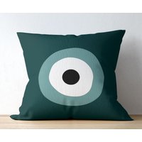 Evil Eye Muster Kissenbezüge | Kissenbezug Dunkelgrüner Dekorativer Orange Geschenk Evil Eye Muster Kissenbezüge | Kissenbezug Dunkelgrüner Dekorativer Orange Geschenk von ItsDecorTime