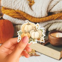 Kürbis-Kühlschrankmagnet, Herbstlicher Gemütlicher Dekorativer Magnet, Laminierter Hochwertiger Küchenmagnet Kürbis-Kühlschrankmagnet, Herbstlicher Gemütlicher Dekorativer Magnet, Laminierter Hochwertiger Küchenmagnet von ItsMapleAndMoon