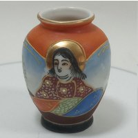 Vintage Mini Lady Bud Vase Raise Handbemalt Besetzt Japan | Bvb von ItsNewLife