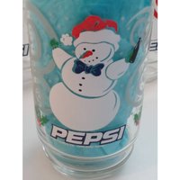 Vintage Weihnachten Pepsi-Cola Frosty Der Schneemann Glas Set Von 3 Weihnachtsbechern von ItsNewLife