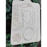 Scored Santa Cookie-Tablett Scored Santa Cookie-Tablett von IttyBittyPeach