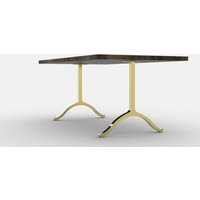 Chrom Tischbasis, 28 Metall Tischbeine, Esstisch Basis, Messing Tisch Ivadecorstudio von IvaDecorStudio